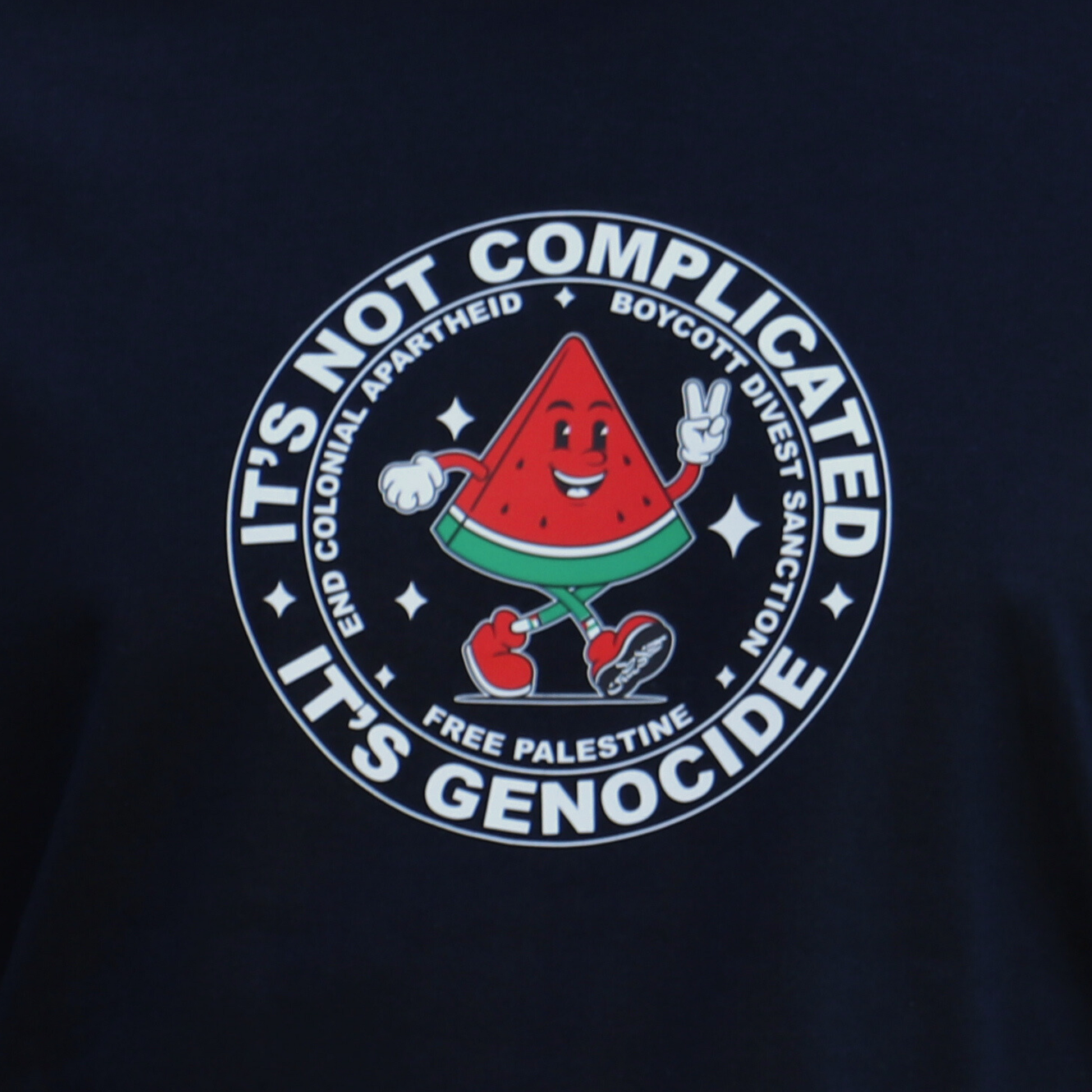 Melon Man Circle - T-shirt (Men)