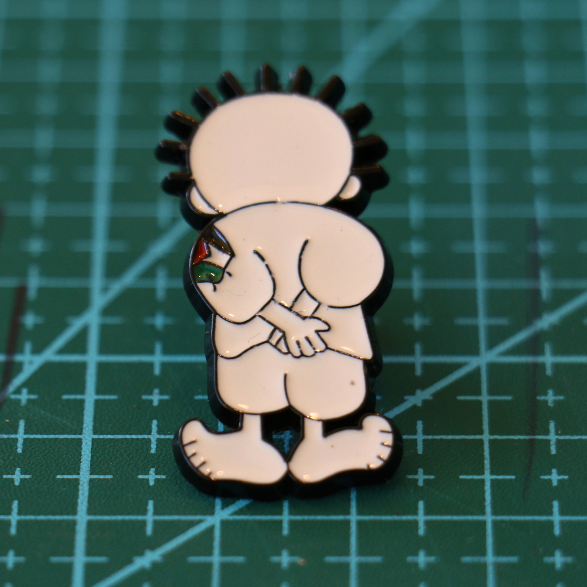 Handala Enamel Pin