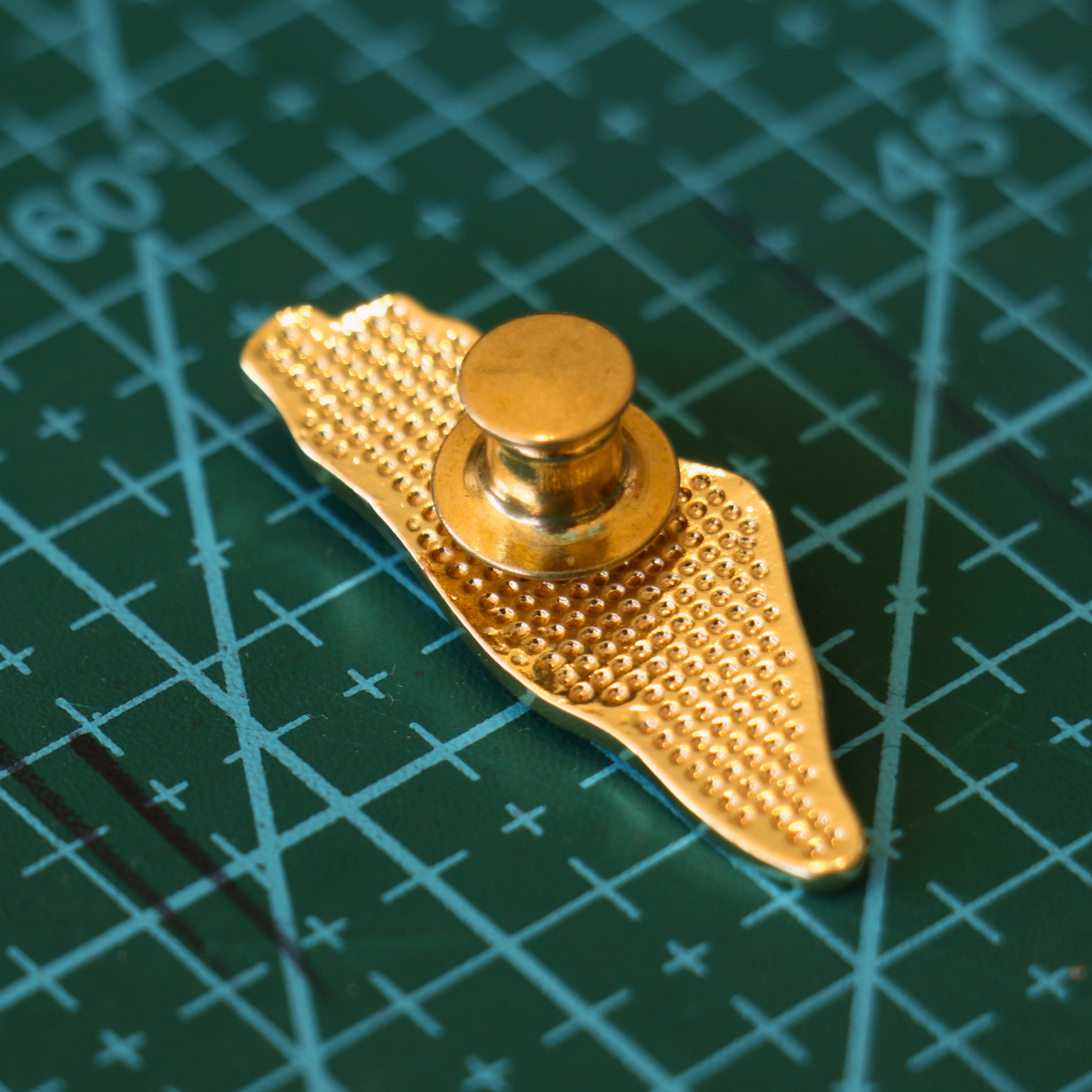 Watermelon Map Enamel Pin