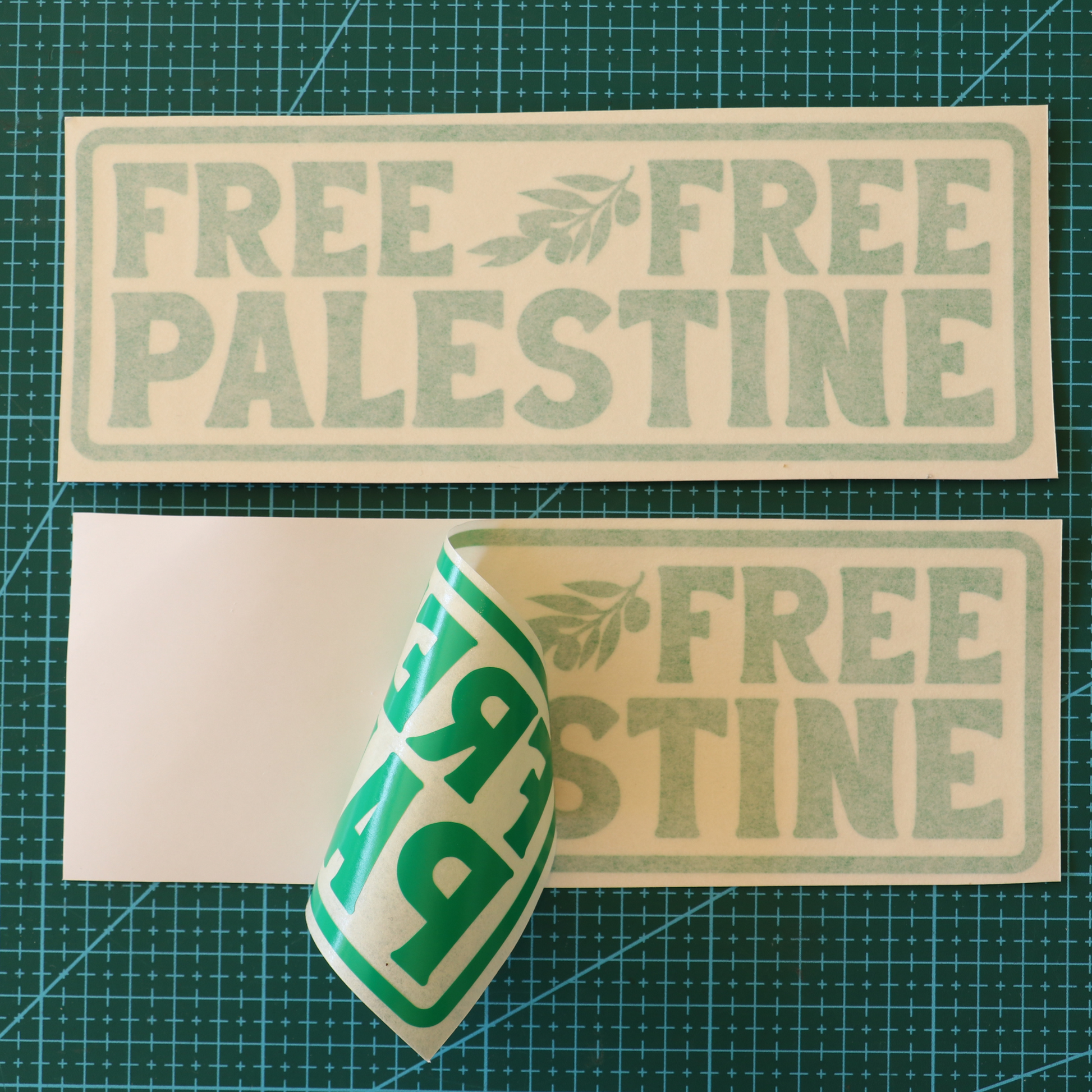 Free Free Palestine Olives Decal