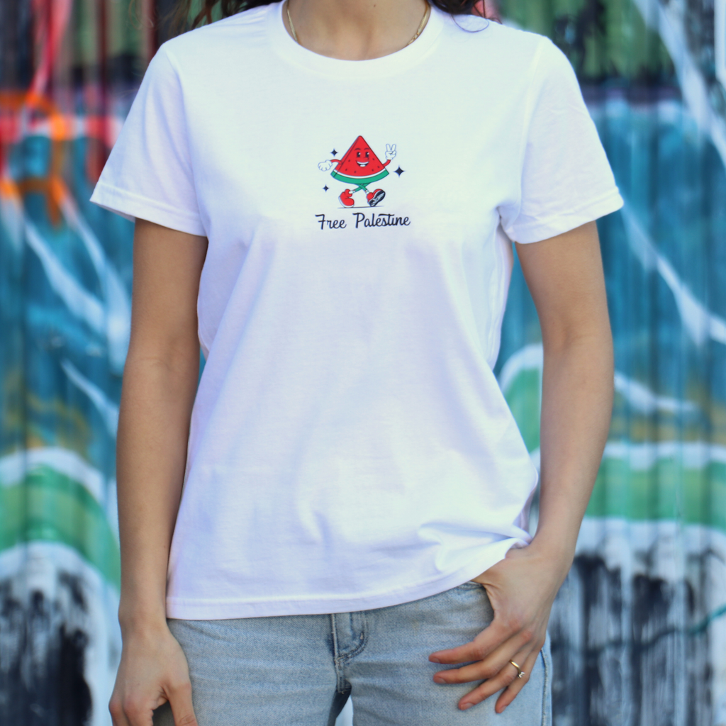 Free Palestine Melon Man - T-shirt (Women)