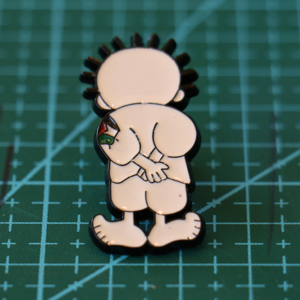 Handala Enamel Pin