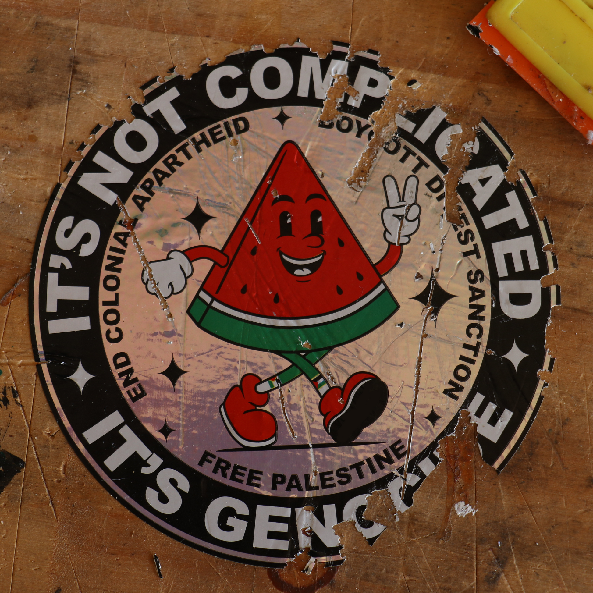 It's Not Complicated Eggshell Sticker 15 Pack - Includes Postage