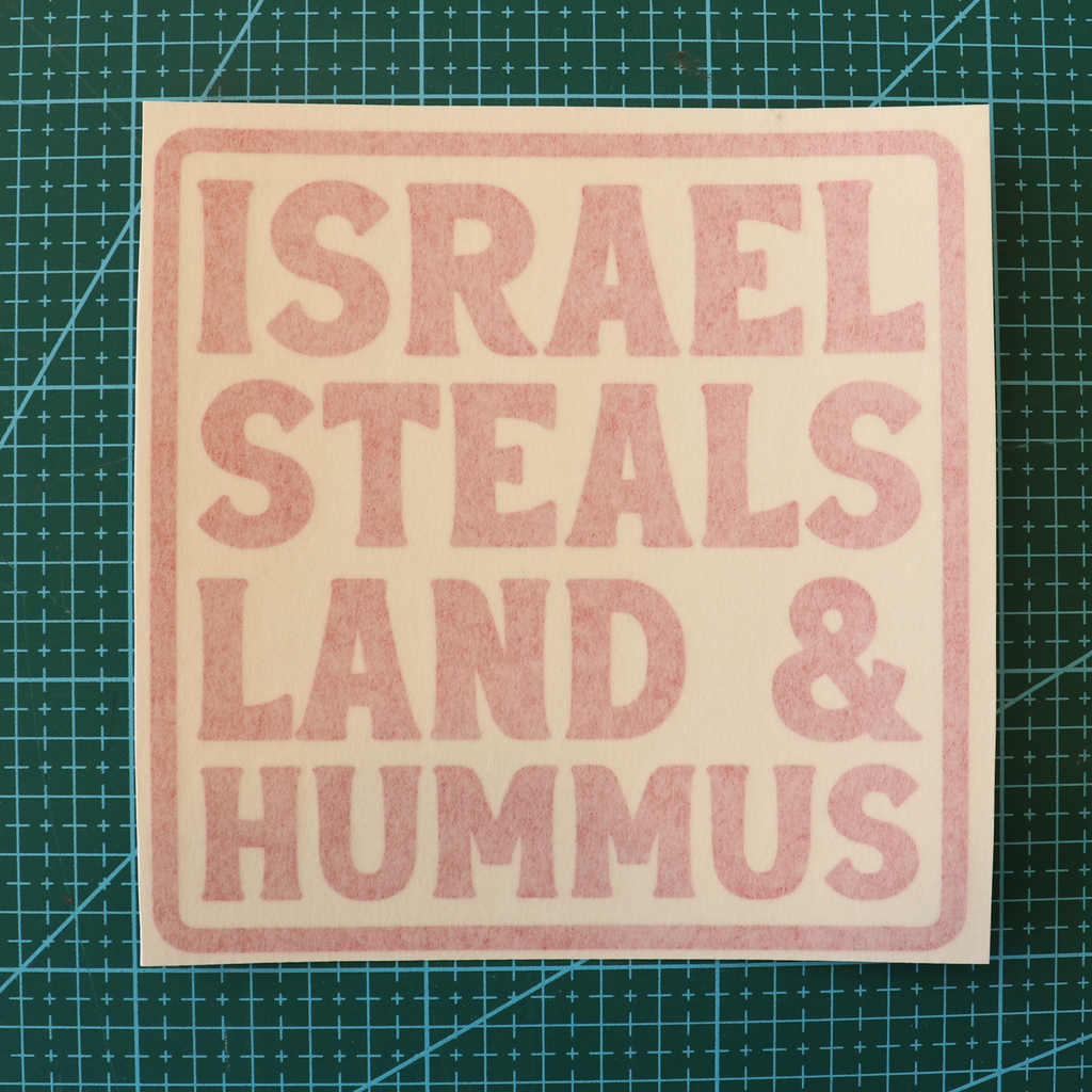 Land & Hummus Decal