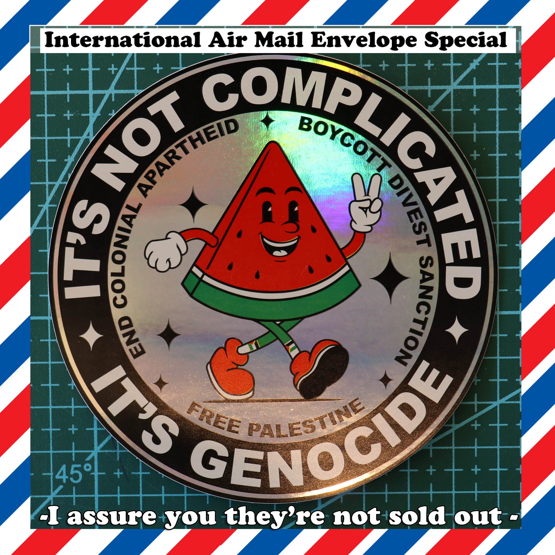 International Eggshell Sticker 15 Pack - Postage Included in Price