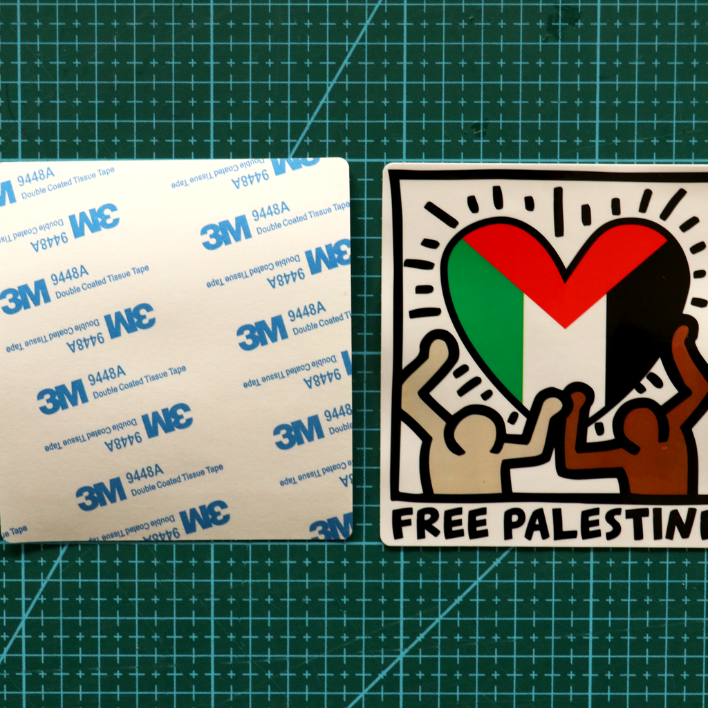 Free Pal Heart Sticker 4 Pack - Includes Postage