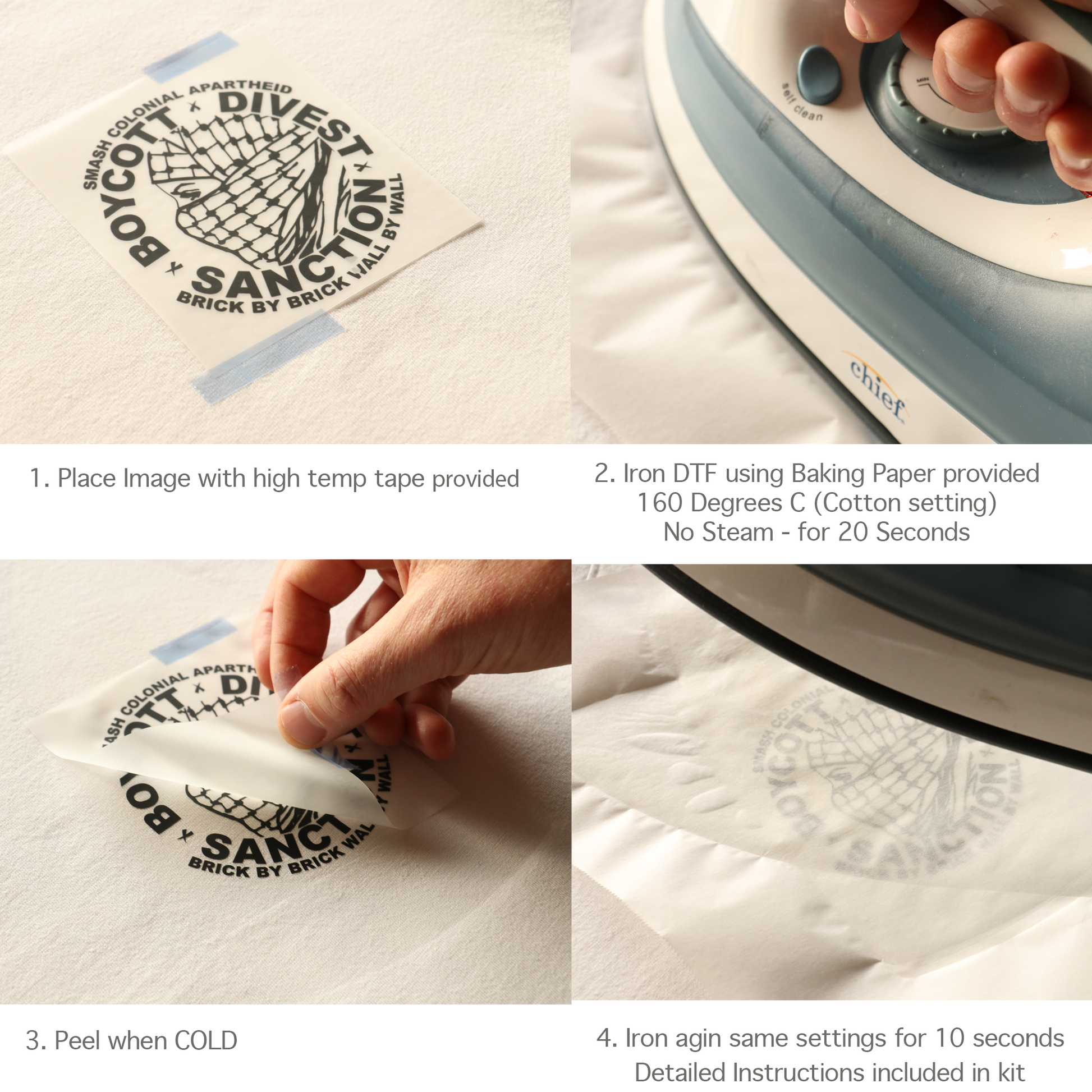 DIY DTF T-Shirt Heat Transfer